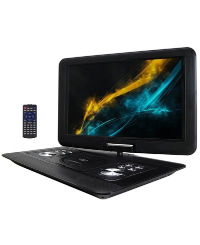 Портативный DVD-плеер Trexonic 15.4 Inch с TFT-LCD экраном и HDMI/USB/SD/AV входами