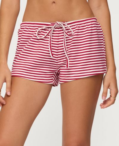 Женские шорты Edikted Jainee Striped Drawstring