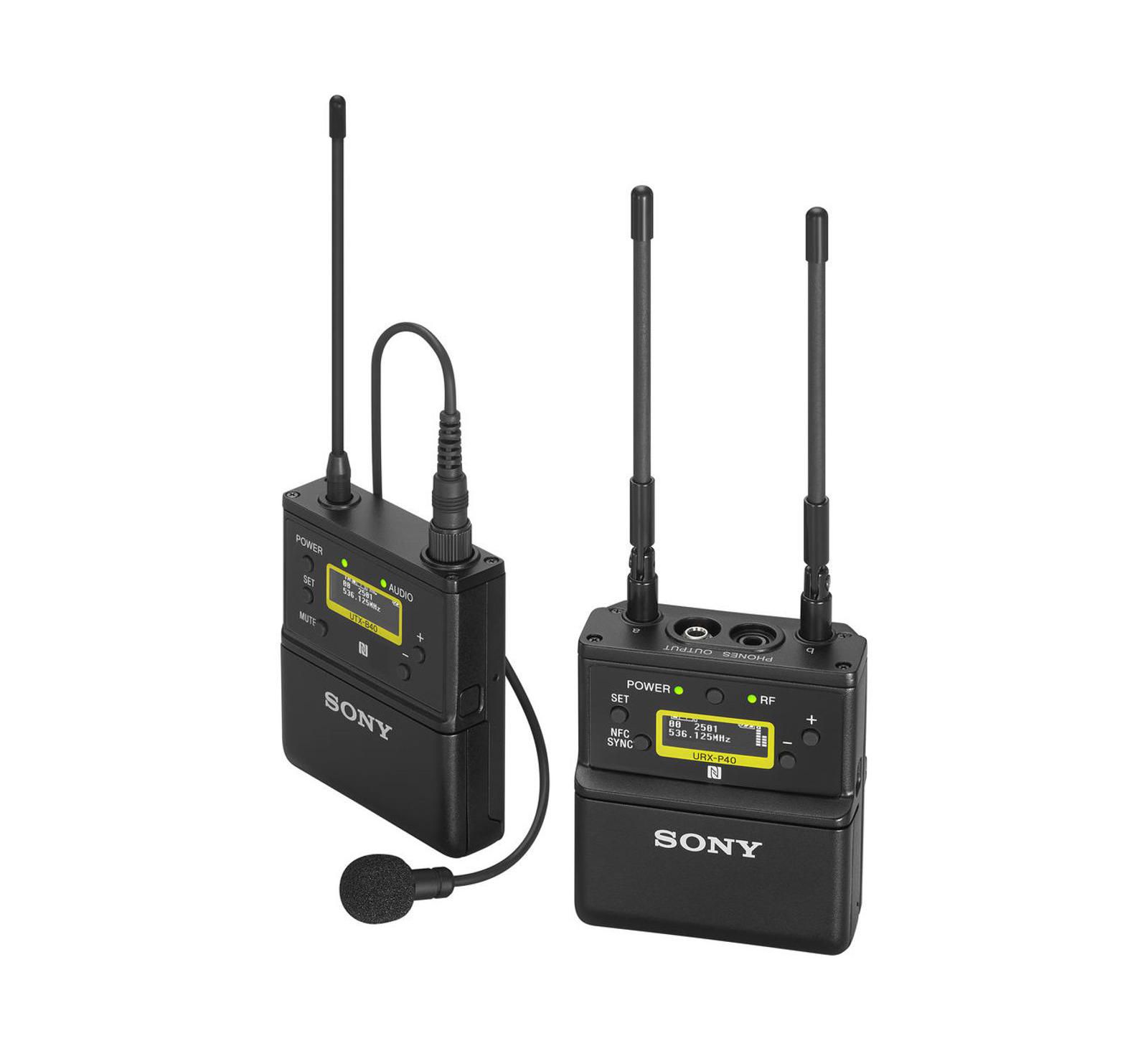Беспроводная система микрофонов Sony UWP-D21 Camera-Mount Wireless Omni Lavalier Microphone System, 14UC: 470 to 542MHz