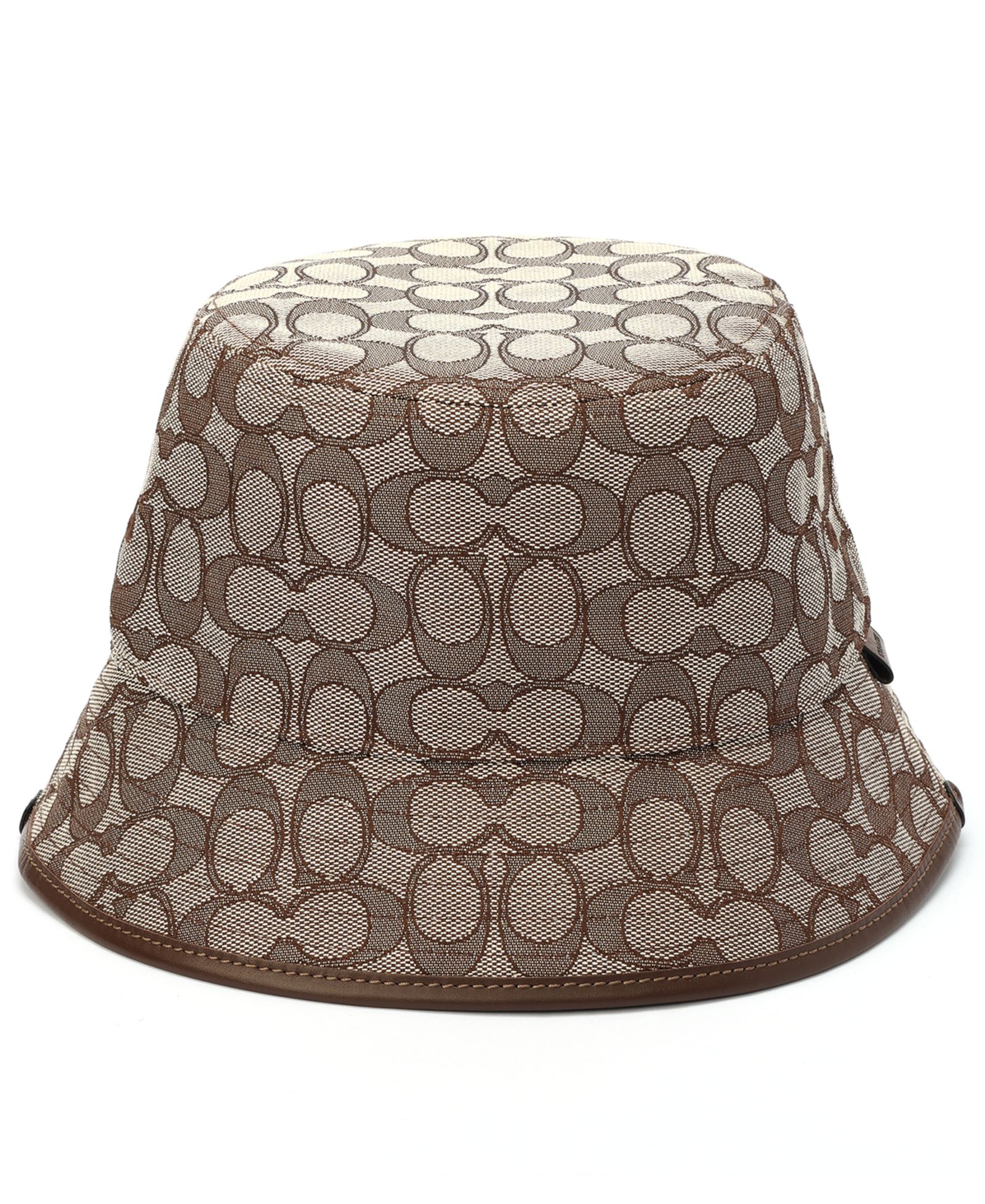 COACH Men's Signature C Jacquard Bucket Hat