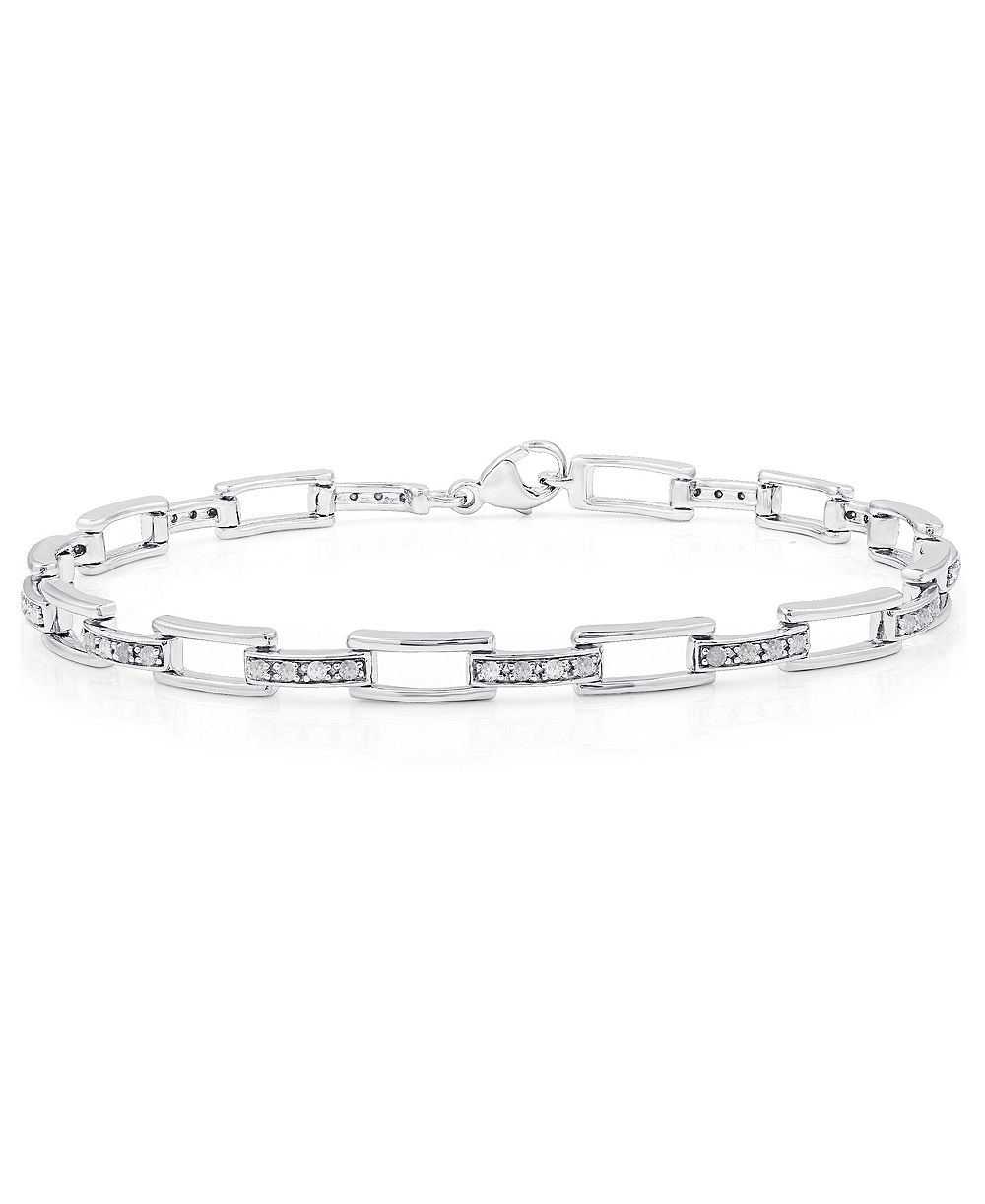 Marsala Diamond Bracelet (1/4 ct. t.w.) in Sterling Silver