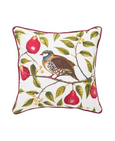 Декоративная подушка C&F Home 18" x 18" 100% Cotton Christmas Accent