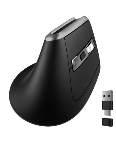 Эргономичная беспроводная вертикальная мышь Delton S20, Bluetooth и 2.4GHz (DMS20-WB)