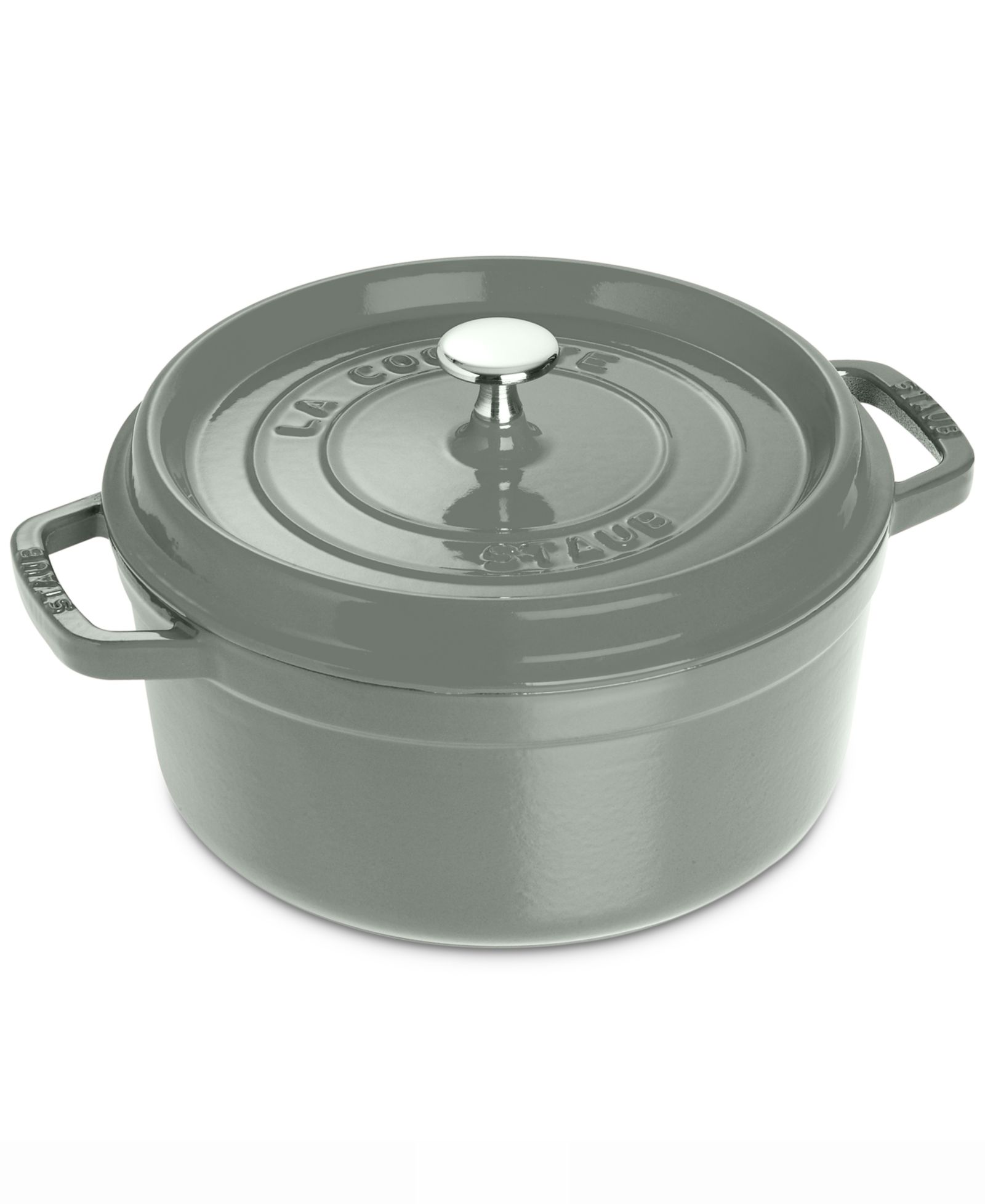 Эмалированная чугунная кастрюля Staub Enameled Cast Iron 2.75-Qt. Dutch Oven
