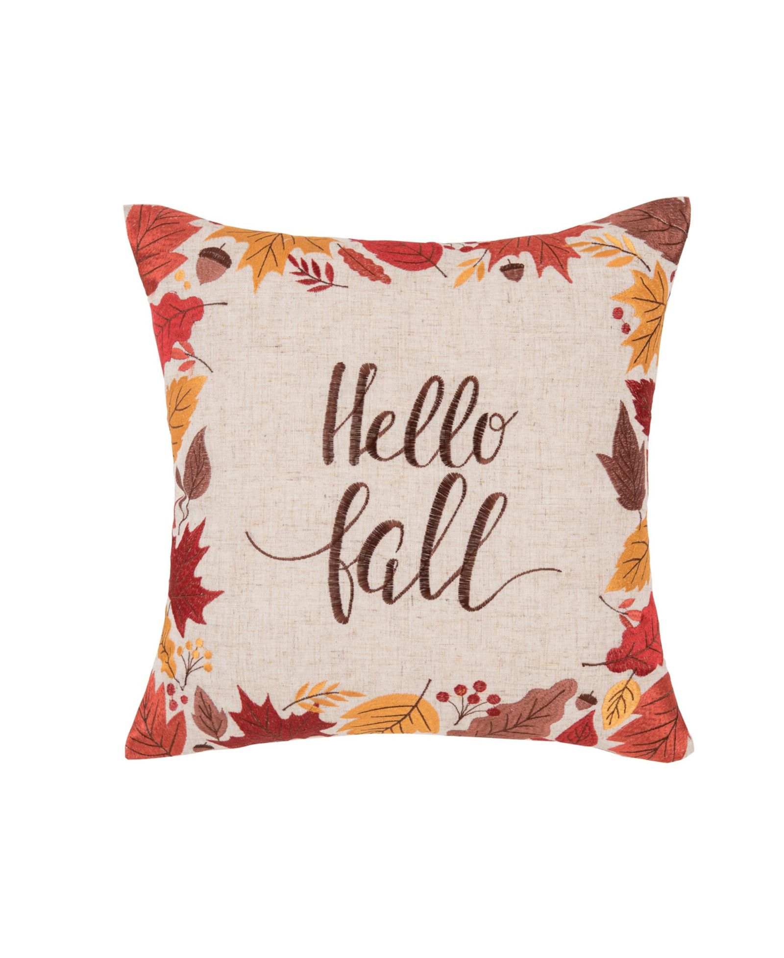 Подушка Hello Fall, 18" x 18"
