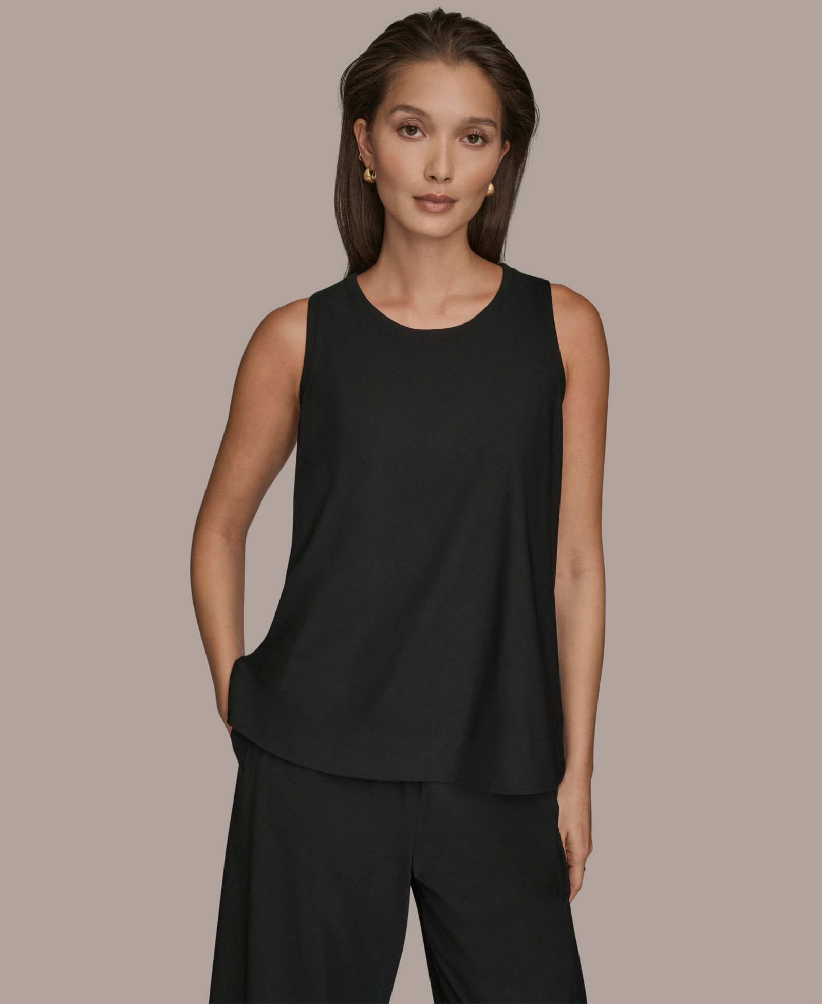 Женский топ Donna Karan Weekend 4-way Stretch Knit Sleeveless