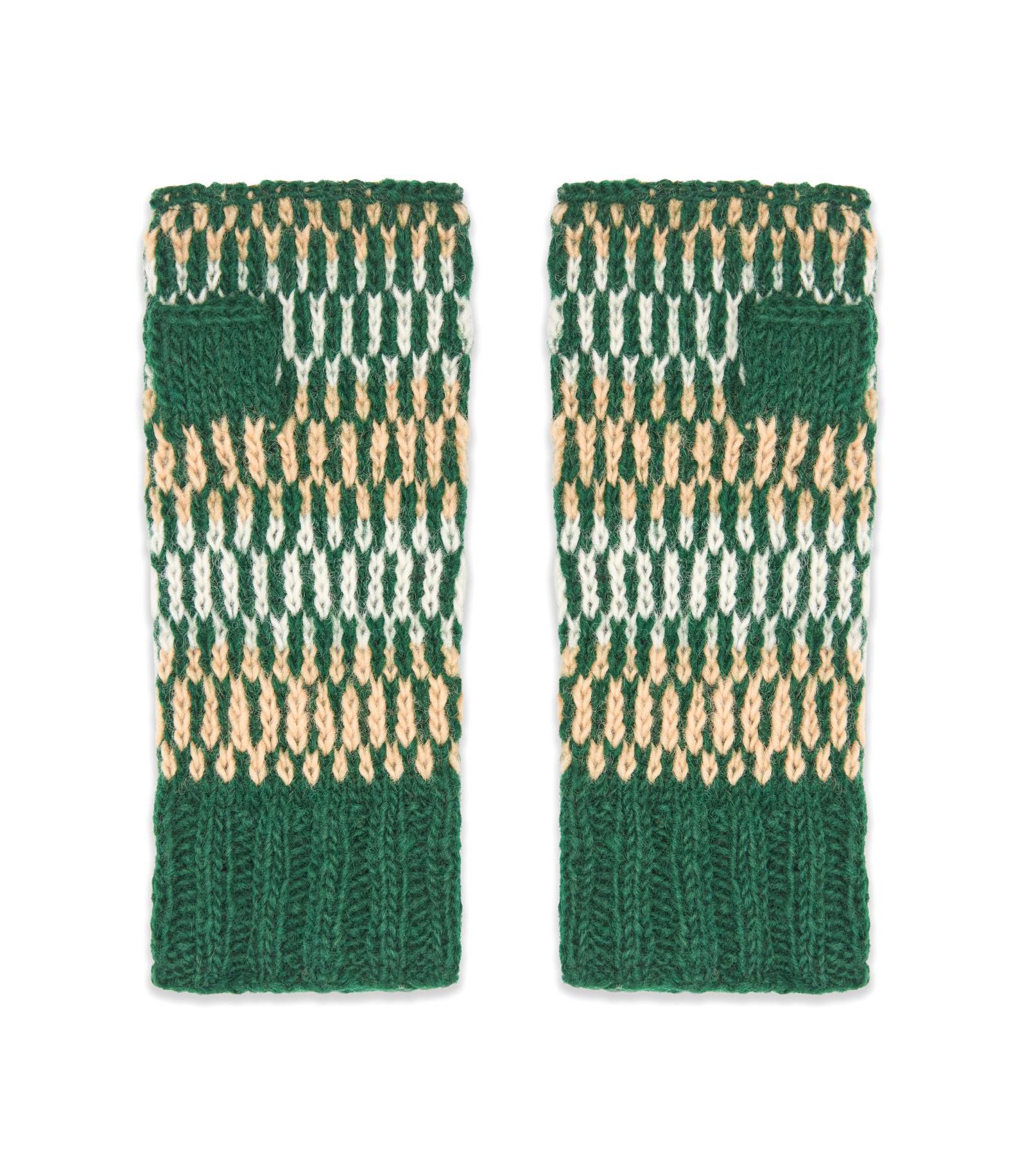 Женские вязаные шерстяные полуварежки Feelgoodz Artisan Hand-Knit Adirondack