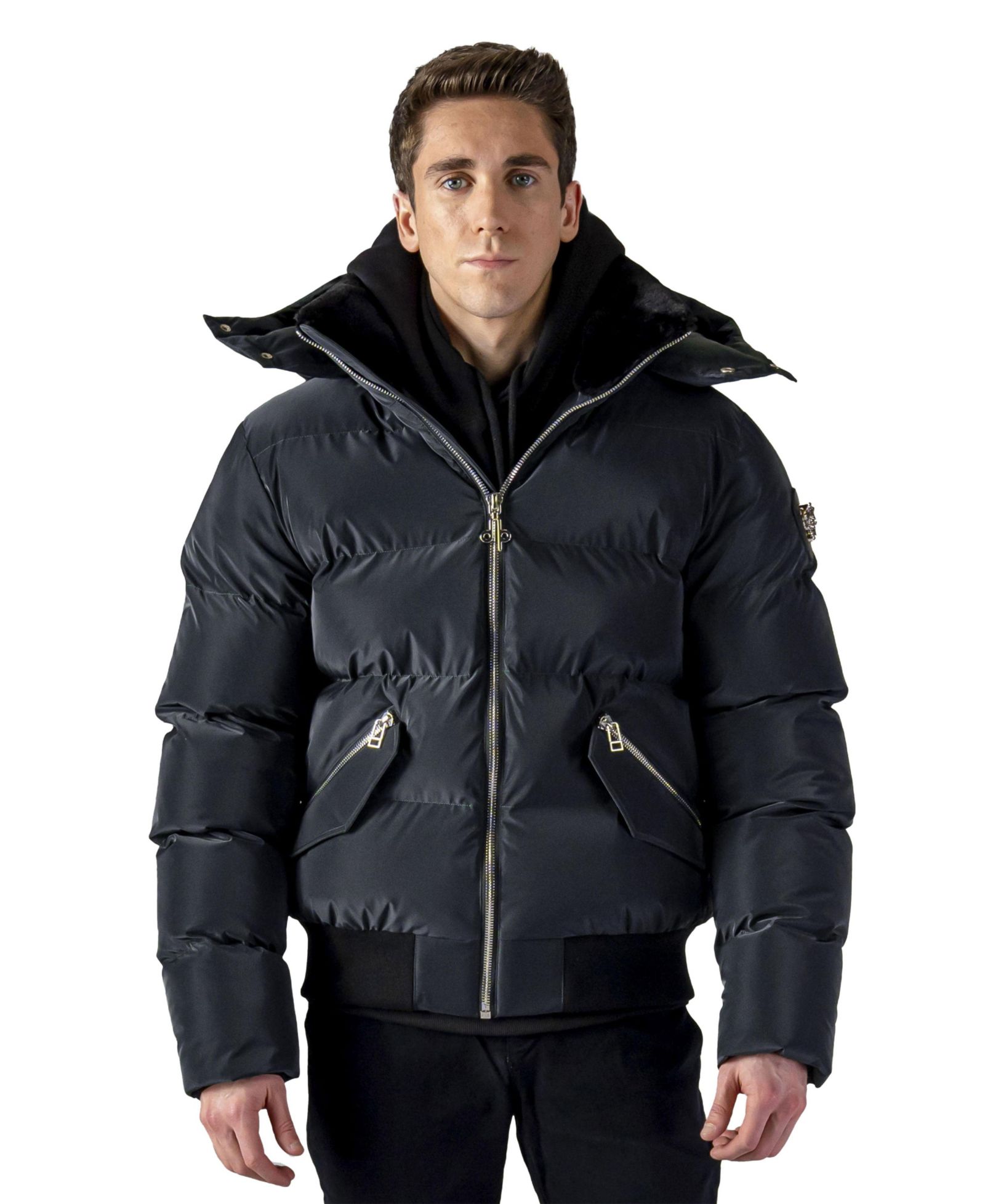 Woodpecker Men's Woody Bomber Premium Quilted Winter Coat