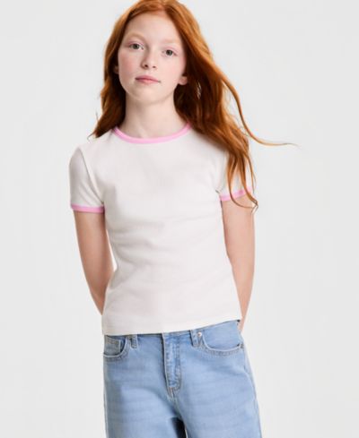 Epic Threads Girls' XS-XL Ribbed Baby Tee, Macy's Exclusive