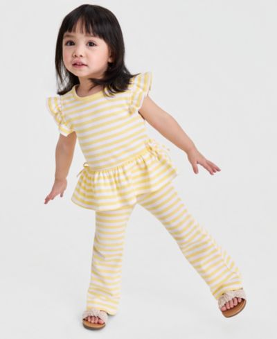 Epic Threads Детский 12M-5T Striped Top and Pants, 2-Piece Set