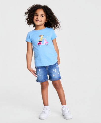 Футболка Epic Threads Girls' Scooter Pup Tee