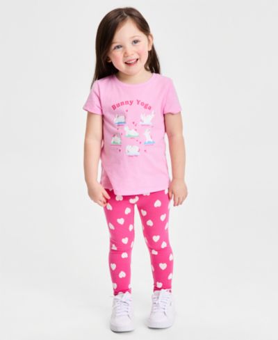 Epic Threads Детская футболка Bunny Yoga, 12M-5T