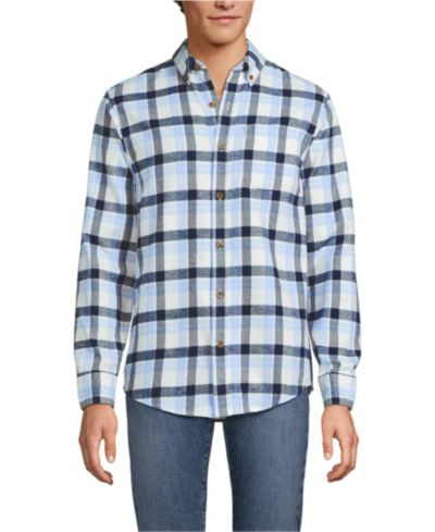 Clear blue sky/navy plaid