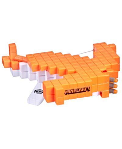 Nerf Minecraft Pillager's Crossbow Dart Blaster, Ages 8+