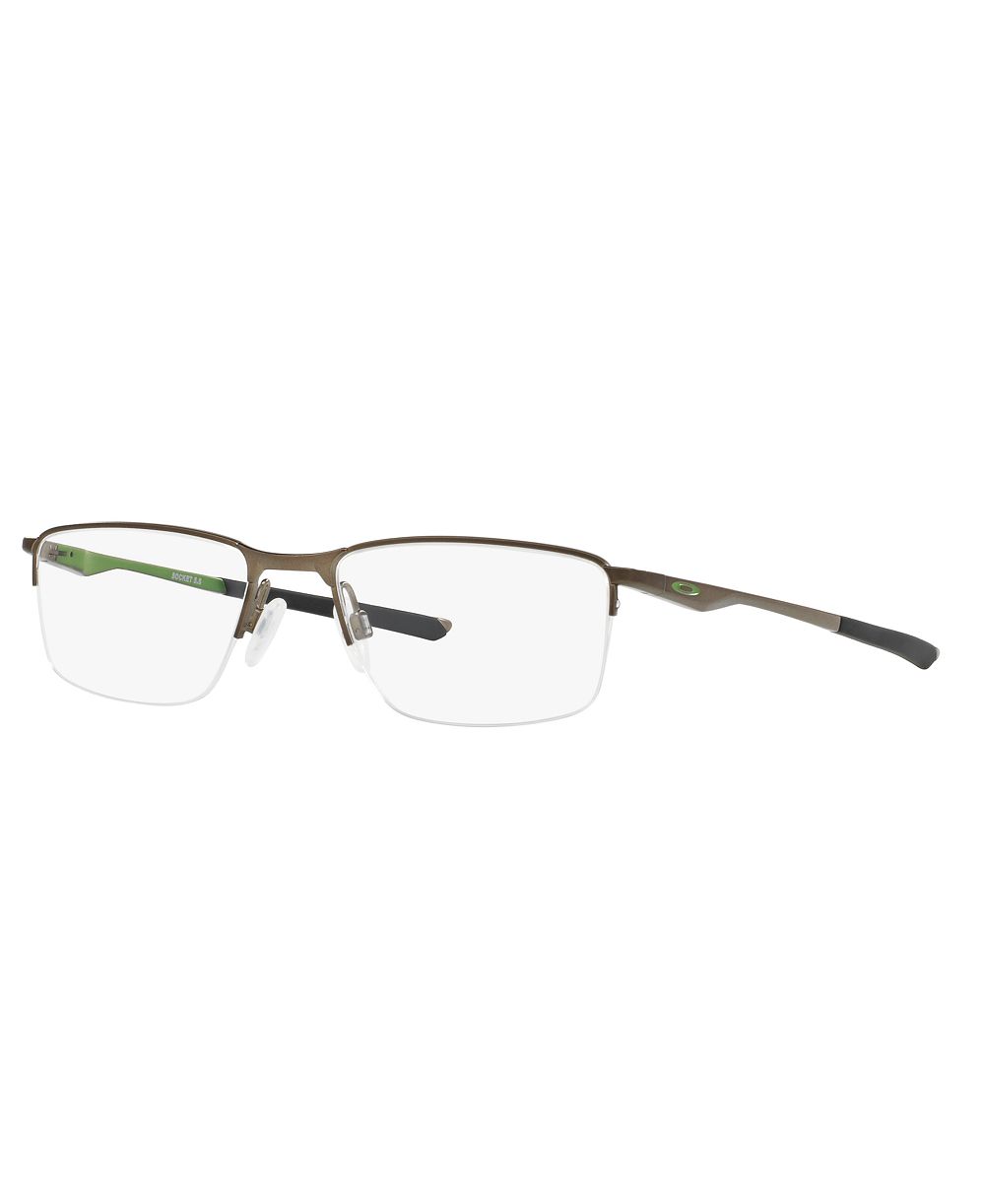 Oakley Rectangle Men's Socket 5.5 Eyeglasses, OX3218