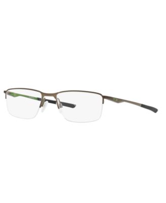 Oakley Rectangle Men's Socket 5.5 Eyeglasses, OX3218