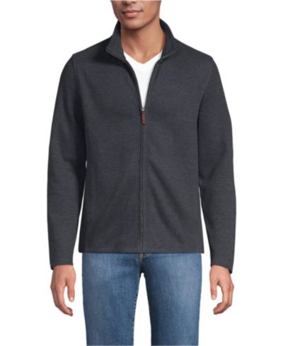 Мужская толстовка Lands' End Bedford Rib Full Zip