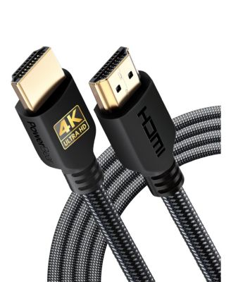 Кабель POWERBEAR HDMI 2-Pack High Speed Braided Gold Connectors