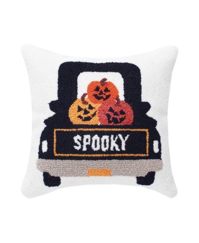 Декоративная наволочка Pumpkin Truck Happy Halloween 3" x 18"