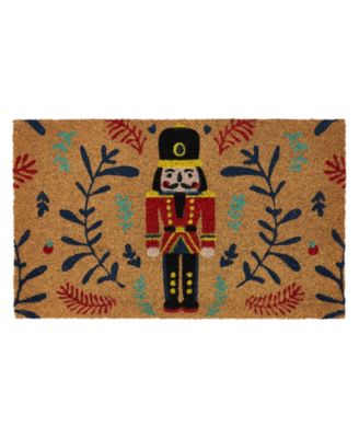 VCNY Home Уличный коврик из кокосового волокна Nutcracker Holiday, 18" x 30"