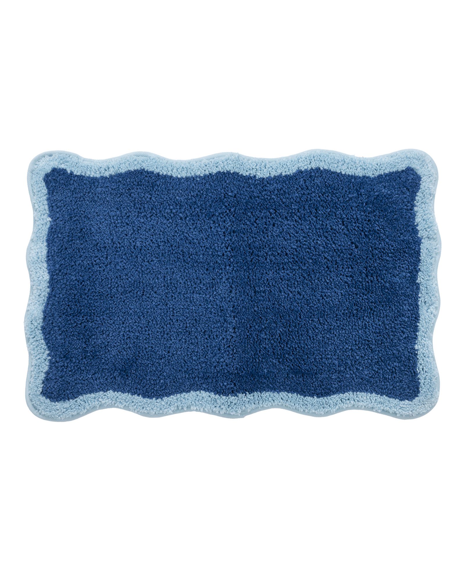 VCNY Home Scalloped Tufted Bath Rug, 18" x 27"