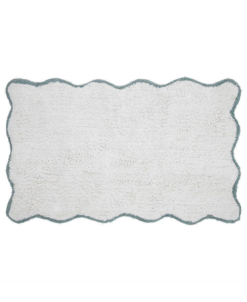 Хлопковый коврик для ванной VCNY Home Scallop, 21" x 34"
