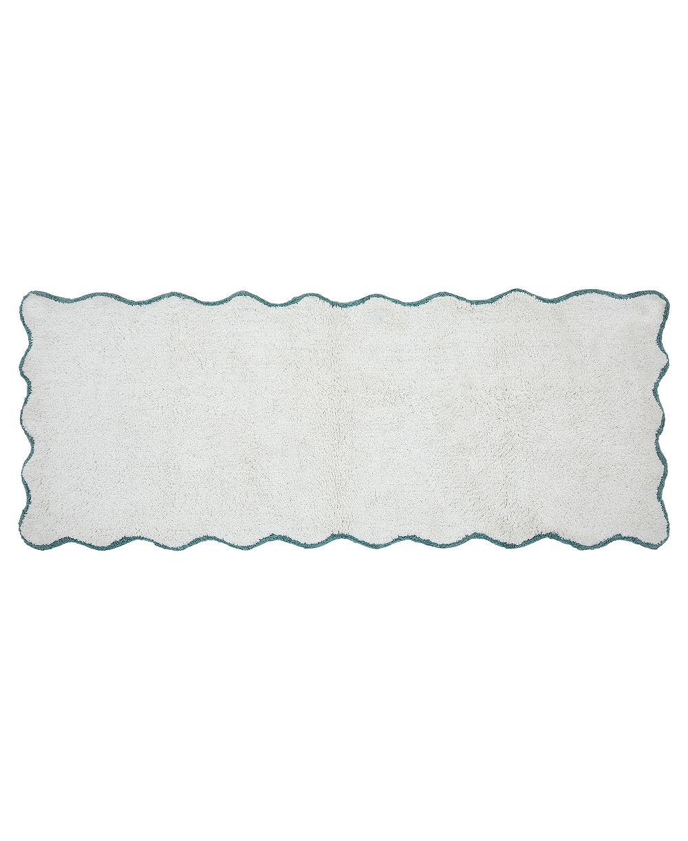 VCNY Home Scallop Cotton Bath Runner, 24" x 60"