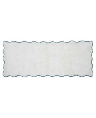 VCNY Home Scallop Cotton Bath Runner, 24" x 60"