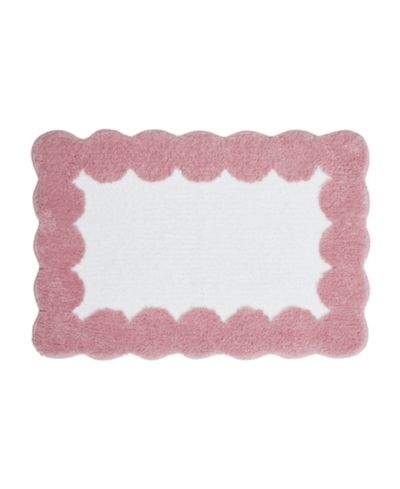VCNY Home Dotted Edge Tufted Bath Rug, 18" x 27"