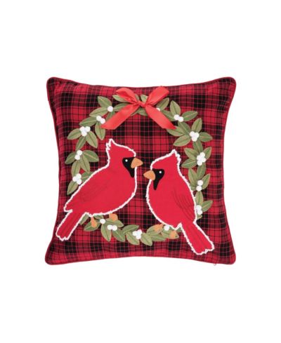 Декоративная подушка C&F Home Christmas Snow Family Cotton Blend