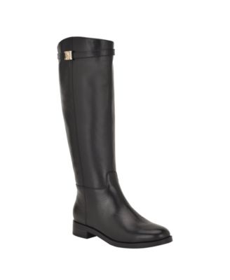GUESS Women's Zoro Leather Riding Boots