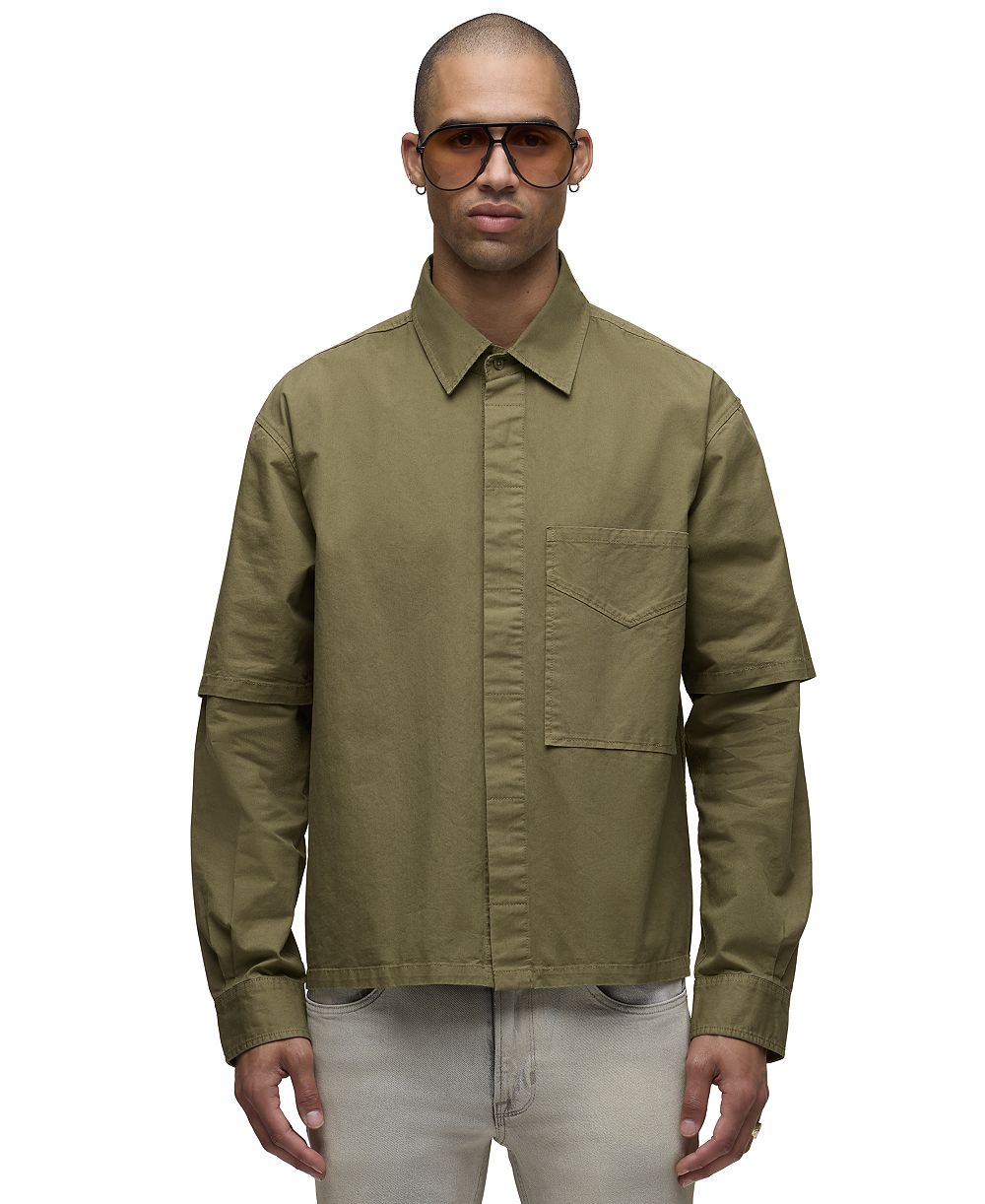 Мужская рубашка Hudson Jeans Our Rex Layered Martini Classic Collar