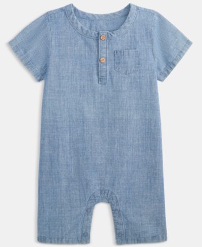 First Impressions Детский Chambray Romper