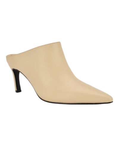 GUESS Women's Pacon Pointed Toe Slip-On Stiletto Mules