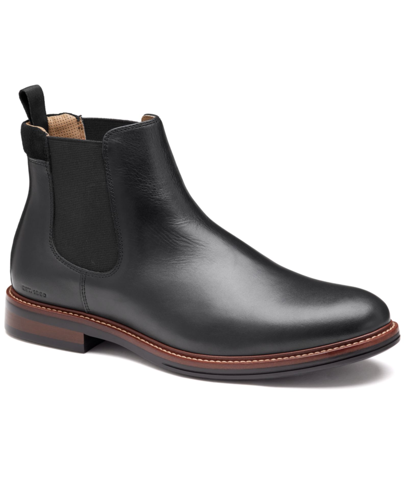 Johnston & Murphy Men's XC+Durham Waterproof Leather Chelsea Boots