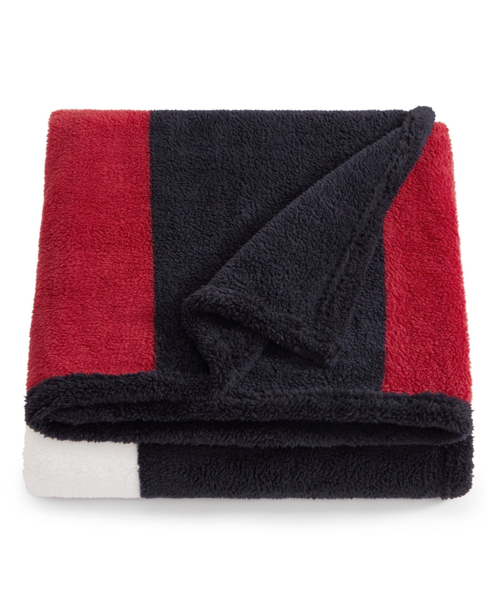 Плед Tommy Hilfiger Iconic Flag Sherpa, 70" x 50"