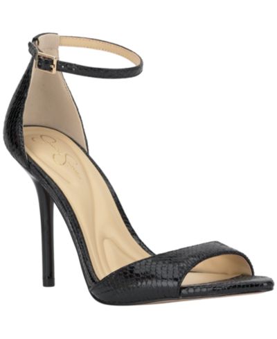 Jessica Simpson Women's Nelira Almond Toe Stiletto Sandals