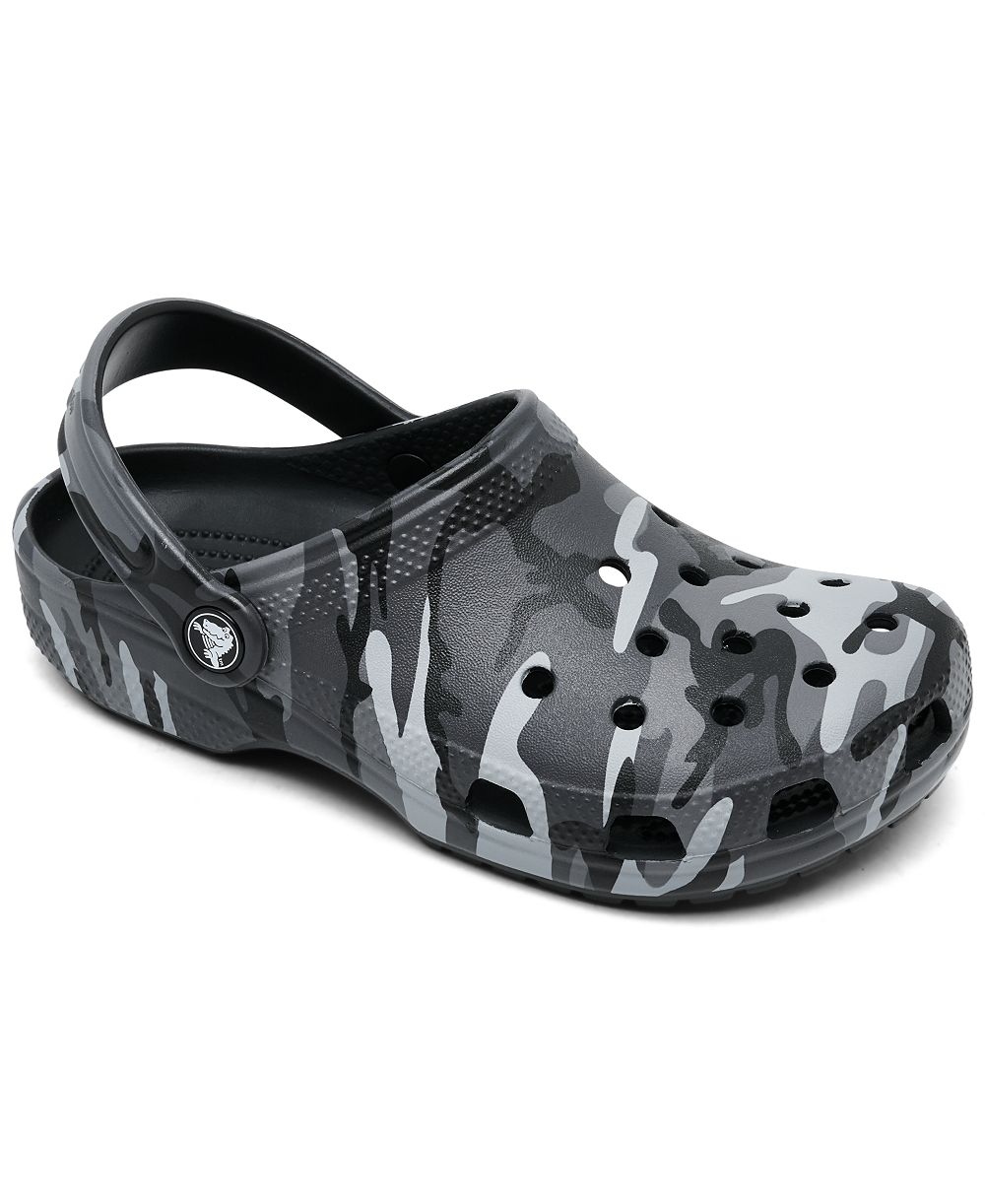 Crocs Little Kids' Camo Classic Clogs from Finish Line