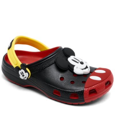 Crocs x Disney Little Boys Mickey Mouse Classic Clogs from Finish Line