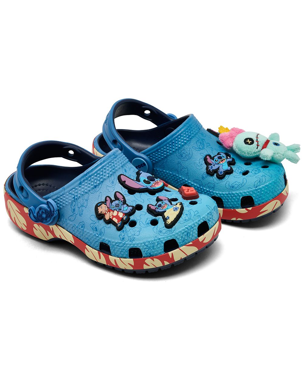 Детские сандалии Crocs X Lilo & Stitch Classic Clogs