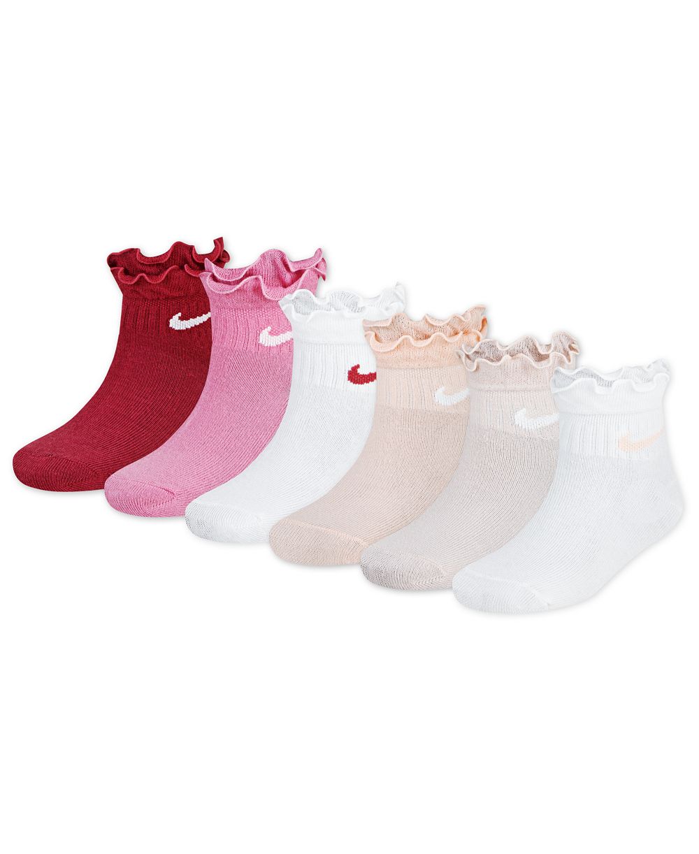 Детские носки Nike Ruffle Detail Ankle 6-Pack
