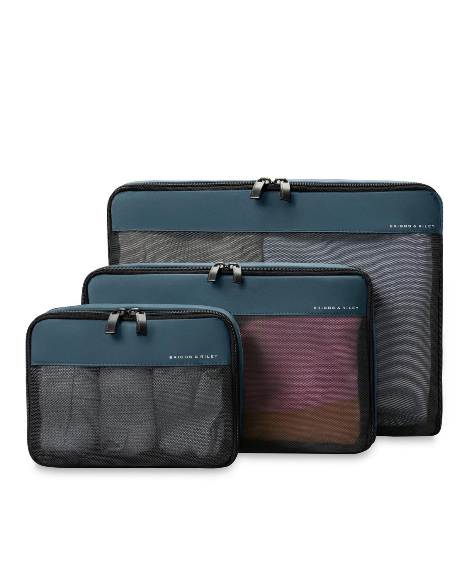 Briggs Riley Travel Essentials Check-In Compression 3-Piece Packing Cube Set