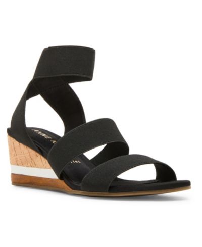 Anne Klein Women's Barnett Strappy Wedge Sandals