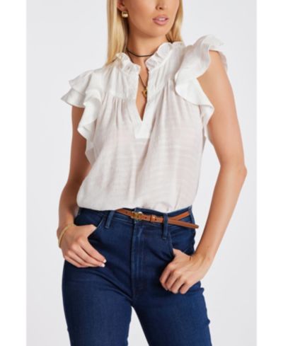 Bishop + Young Women's BISHOP + YOUNG Margarita Poplin Top