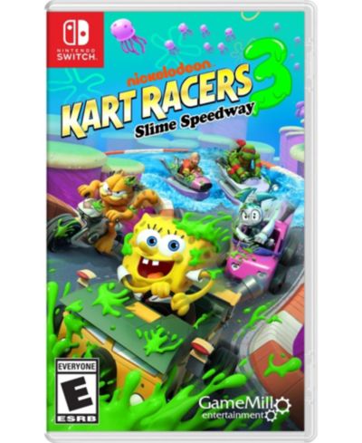 Nintendo Switch Game Mil Nickelodeon Kart Racers 3: Slime Speedway