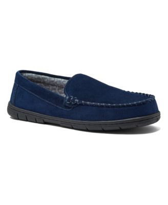 Radiant navy suede