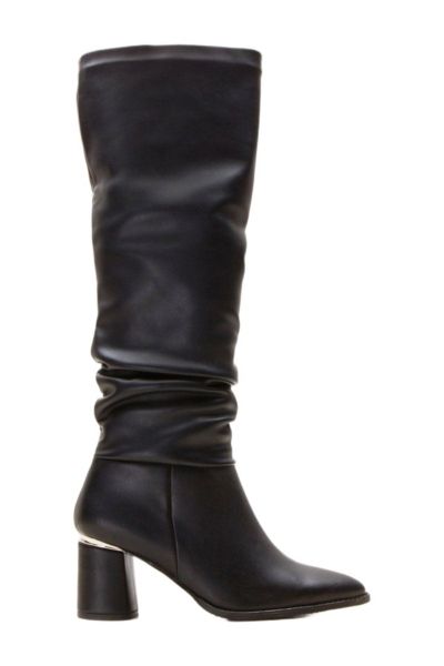 Prologue Shoes Women's Vianella Block Heel Knee High Boot