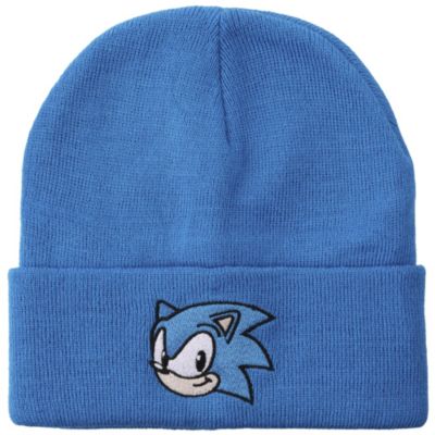 Sonic The Hedgehog Мужская вязаная шапка-бини Standard Cuff с вышивкой Chucky Text