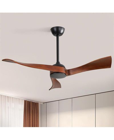Потолочный вентилятор Sofucor 52-inch Modern Black с пультом управления