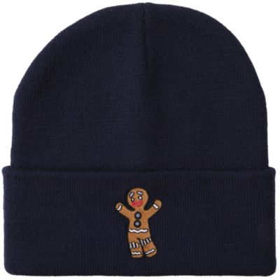 Shrek Men's Gingy Embroidery Acrylic Knit Standard Cuff Beanie